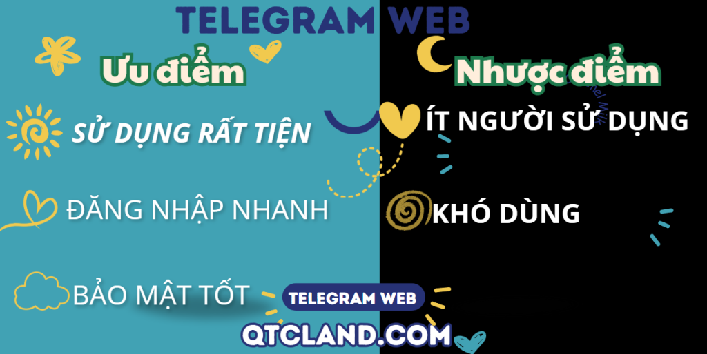 Ưu điểm và nhược điểm của Telegram Web là gì